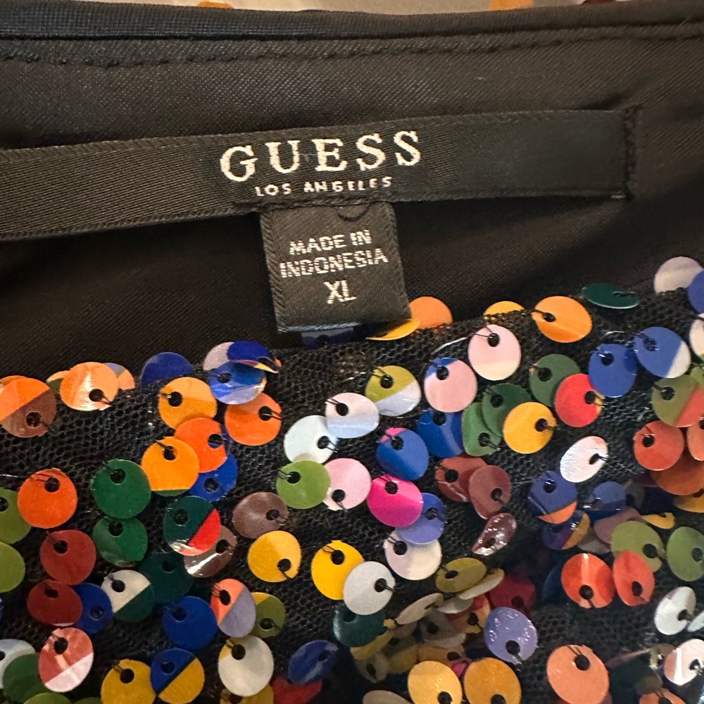 GUESS Sequin Multicolor Romper